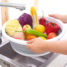 LIMMC - Lavabo da viaggio, portatile, pieghevole, per uso domestico, vasca in plastica, bacino di ammollo