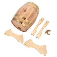 5L Botte di Rovere, Botte di Vino con Rubinetto, per Vino, Brandy, Whisky, Tequila