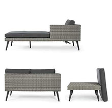 SET SALOTTO ANG. C-C MARLOW GREY