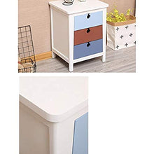 Comodini Moderna Legno Solido Fianco con Forte Portata for Camera da Letto, Studio, ECC (Color : D)