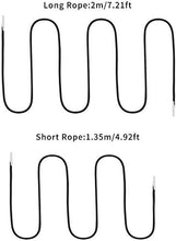Corda Elastica per Sdraio Ricambio,Cordini di Ricambio Universali,Lacci in Sedia a Sdraio,Set di 4 Corde Elastiche con Corda,Corda Elastica Sedia Zero Gravity a Sdraio da Giardino Poltrona
