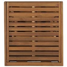 vidaXL Massello Acacia Lettino Prendisole Pieghevole Rustico Sdraio Spiaggia