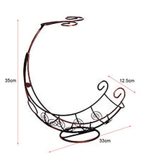 ZBYL Porta Bottiglie e armadietti da Vino, Desktop indipendenti portabicchieri Calice Tazza, Supporto a Testa in Giù Appeso Tazza organizzatore Display