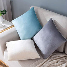 Sunbbingsp Federe Cuscini Divano, 2 PCS Set Cuscini per Divano Decorativi, Cuscini per Divano Blu, Copri Cuscini Divano 45x45 per Cuscino per Divano Camera da Letto Divano Decorativi Letto