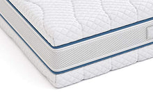 Marchio Amazon - Alkove - Materasso matrimoniale a 7 zone in memory foam, con coprimaterasso Sanitized® sfoderabile, 160 x 190 x 23 cm