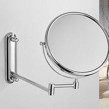 Mirror Specchio Bagno, Specchio a Parete, Specchio cosmetico, Specchio Pieghevole, Specchio cosmetico, Lente d'Ingrandimento, Specchio Rotante, Specchio cosmetico, Specchio WC