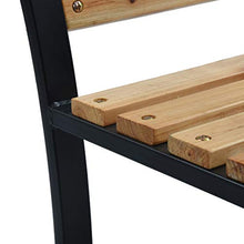 OUSEE Panchina da Giardino 120 cm in Legno