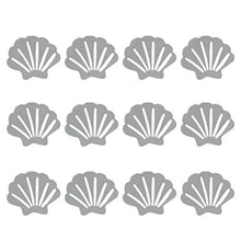 TOPBATHY Adesivo per Vasca da Bagno 24Pcs Antiscivolo a Forma di Conchiglia Vasca da Bagno Decalcomania Doccia da Pavimento di Sicurezza Adesivo da Pavimento Soluzioni per Bagno