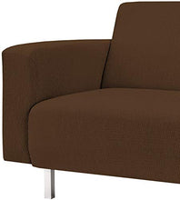 Martina Home Tunez, Copridivano elastico, Marrone, BRAZO DERECHO (visto de frente) 240 cm a 280 cm