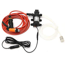 QFWM Idropulitrice A PressioneSet Pompa di Lavaggio Automatico per Lavatrice Elettrica per Auto Ad Alta Pressione da 12V 100W 160PSI Portatile Lavatrice per Auto