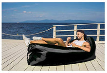 ZYLE Sofà Gonfiabile all'aperto del sofà dell'Aria del sofà della Spiaggia del sofà della Luce del sofà Gonfiabile all'aperto Portatile del Cuscino 235 × 70cm (Color : Camouflage)