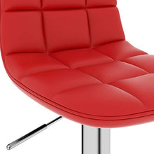 FAMIROSA Sgabelli da Bar 2 pz Rosso Vino in Similpelle-9787