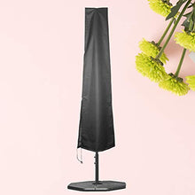 Yardwe Parasole per ombrellone Parasole Impermeabile per Esterni Copri-Ombrello con Cerniera 190x50x30cm