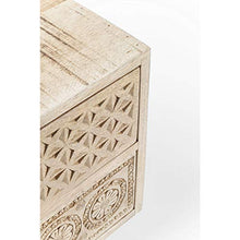 Kare Design - Comodino Puro, Beige, 46 x 35 x 50 cm