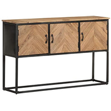vidaXL Credenza 120x30x75 cm in Legno Massello di Acacia