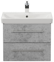 Mobile bagno con lavabo Villeroy & Boch Avento 60cm grigio cemento