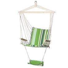 HO-TBO - amaca in cotone, comoda sedia a dondolo da appendere, per esterni, interni, giardino, carico massimo 150 kg, adatta per interni ed esterni