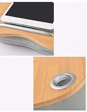 Supporto per computer portatile con cuscino sul letto e sul divano, come supporto per letto/cuscino/scrivania con foro per cavo e striscia antiscivolo, adatto per notebook fino a 35,6 cm (blu scuro) - Arredi Casa