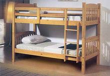 MOBLED - Letto a Castello per Ragazzi in Legno Massiccio Verniciato per Letto da 90 x 190 cm