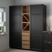 Cassettiera VADHOLMA 40x37x40 cm marrone/frassino tinto