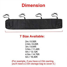Limeng - Copertura per tenda da sole, impermeabile, verde, dimensioni: 2 m, 1 pezzo