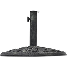 Tidyard Base ombrellone, Supporto per Ombrello, Base per Ombrellone da Giardino in Ghisa 12 kg 48 cm