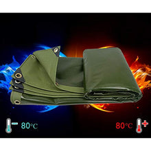 Telone Impermeabile Resistente alla Tela Cerata Verde Resistente, Telo Cerata Impermeabile con Occhielli per Mobili da Giardino, Piscina, Auto, Camion (Size : 5 * 10M)