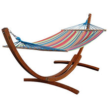 Amaca XL deluxe nobile 320cm con cornice in legno larice mod. 'CALETA'