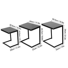 GXP Set di Tavoli da caffè per Nidificazione Industriale 3pcs per La Casa