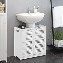 Cocoarm Mobile base per lavabo Mobile base per bagno con 2 ante Mobile moderno per lavabo a doppia anta