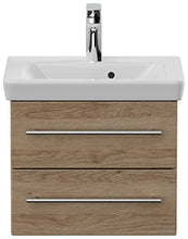Mobile bagno con lavabo Villeroy & Boch Subway 2.0 50cm rovere chiaro
