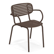 640 MOM POLTRONA MARRONE D'INDIA