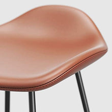 Bar Stool Nordic Style Bar sedia della cucina della casa sedia creativo Bar Stool, 2 pezzi (Color : Brown, Size : 75CM)