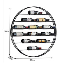 LHQ-HQ Turno Wine Rack Parete da gabinetto di casa Décor
