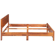 SKM Giroletto in Legno Massello Acacia 180x200 cm
