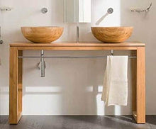 Lavabo in bambù 42 x 14 cm