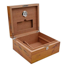 WY-YAN Alluminio Lamiera Clip Embedded Occhielli igrometro Humidor Cedar
