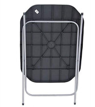 Dajar - Tavolo pieghevole da campeggio, 53 x 70 x 61 cm, colore: grigio
