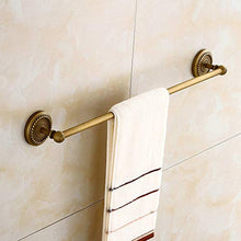 porta salviette ottone antico portasciugamani da parete per bagno, 60 cm