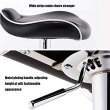 LIYONG Bar Stool, 360 ° di Rotazione da Cucina Sgabello Chrome Poggiapiedi Ambiente Industriale Bistro Cafe Vino (Size : M)