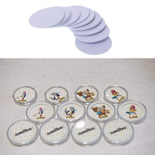 karrychen for NTAG215 RFID Round Transparent Plastic Coin Capsules Case 25mm Acrylic Mater