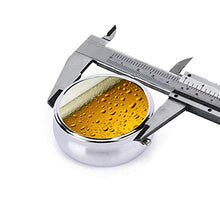 Scatola rotonda per medicina portatile, mini pillole in metallo, dispenser per pillole tascabili, borsa da viaggio, regalo per birra, carta da parati