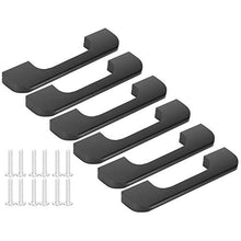 Oumefar Durevole 6 Set di cassetti per Ufficio con Maniglie, Sale da Pranzo, cassettiera per cassettiera