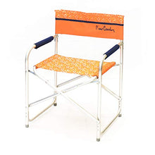 Pierre Cardin Sedia Regista, Linea Acqua, Arancio, 47x57x80cm, Arancione
