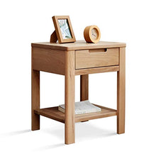Comò e cassettiere Comodino Mobile da toeletta Soggiorno Mobili Comodino Armadietto (Color : Beige, Size : 40 * 50 * 35cm)