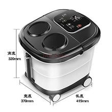 FAY Pediluvio Spa con Riscaldatore, Pedicure Spa Rullo motorizzato Shiatsu, O2 Bubbles, Temperatura Regolabile Digitale e conversione di frequenza, Display a LED