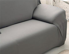 Cornasee copridivano Elasticizzato 4 posti,Fodera per Divano con Corda Fissa,Grigio - Arredi Casa