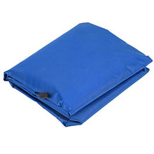 Oumefar Cuscino per Altalena a 3 posti Coprisedile per Altalena Leggero Impermeabile per Cortile per Patio(Dark Blue (Supplier Specification: Blue))