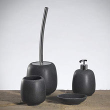 METAFORM Porta Scopino da Terra col. Grigio in poliresina MOD. Afra
