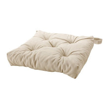 Ikea, cuscino per sedia Malinda, 40/35 x 38 x 7 cm, colore: beige chiaro
